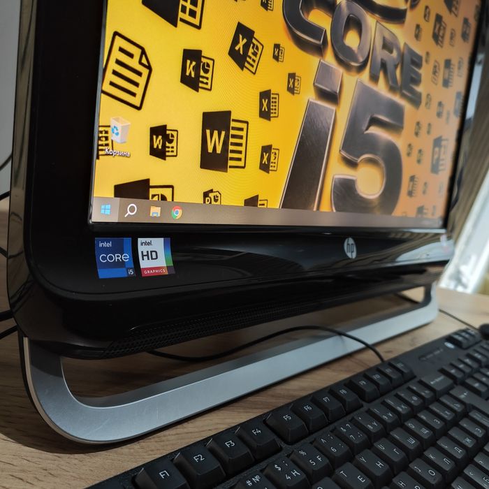 Быстрый Моноблок HP i5 SSD