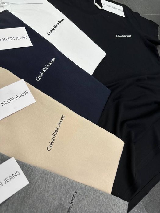 Мужская футболка 100% хлопок Calvin klein jeans
