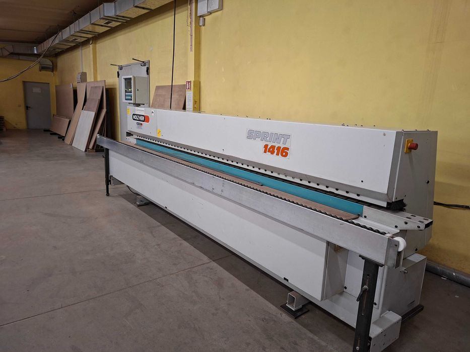 Кантираща машина Holzher Sprint 1416 и аспирация Явор 3-3М