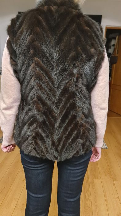 Vestă naturală de nurcă