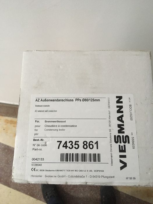 Cos evacuare gaze arse condensatie