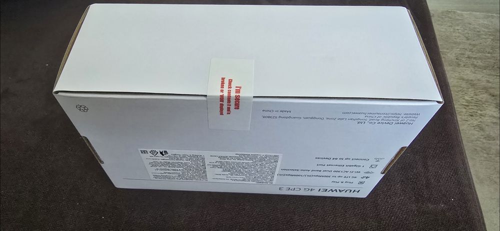 Router Tp Link Archer MR500  NOU, si Huawei 4G CPE 3 cutie sigilata