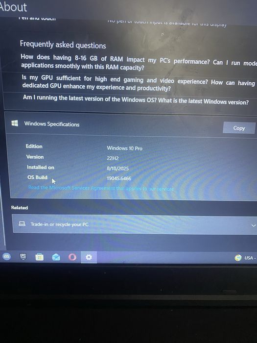 Laptop lenovo thinkpad