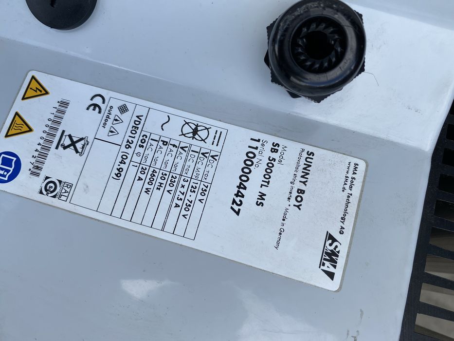 Invertor solar 4,8 kw