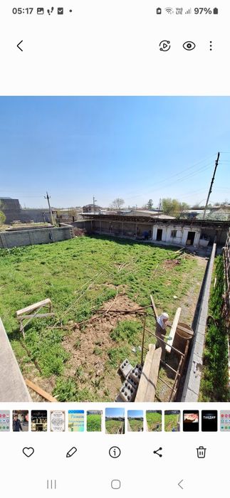 2  сотих УН КУРГОНДА  ер сотилади стадион ёнида