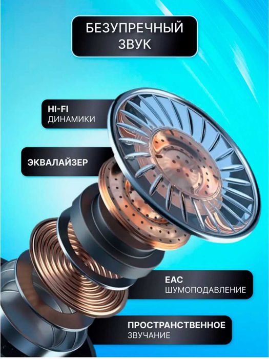 Sensor ekranli A9 Pro simsiz quloqchinlari