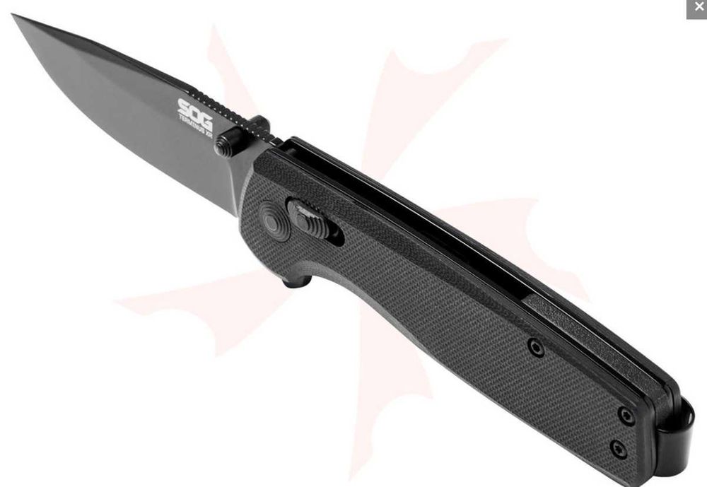 сгъваеми ножове SOG Terminus XR Black и SENCUT Snap Burgundy