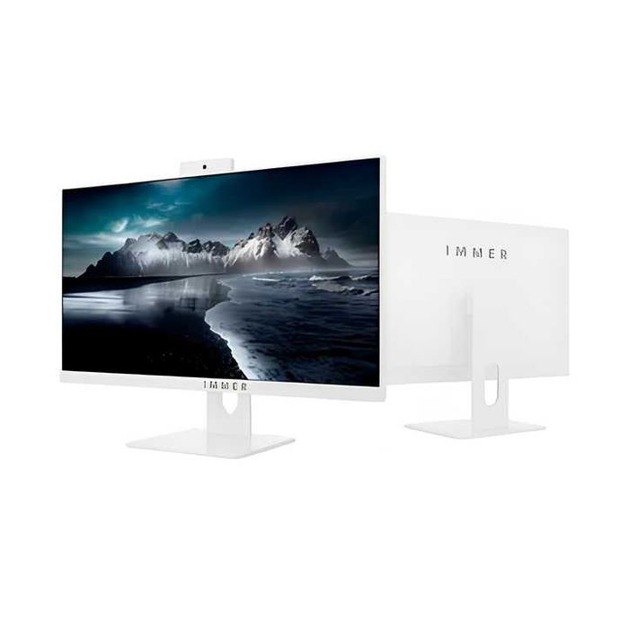 Моноблок EVEREL AIO 24AIO-EWH610 H610 WHITE 23.8"FHD IPS 75Hz DDR4