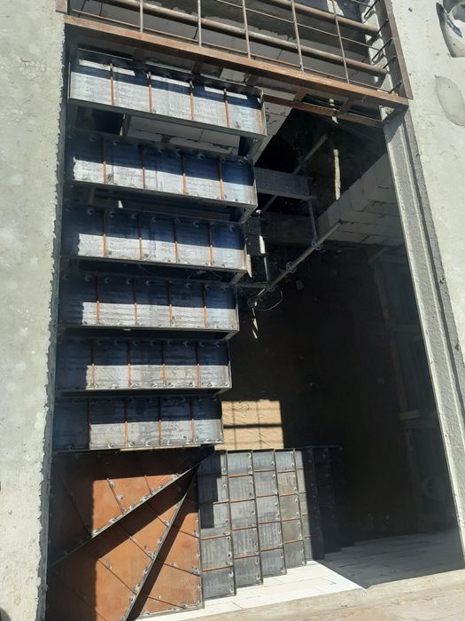 Лестница металлокаркас лестницы