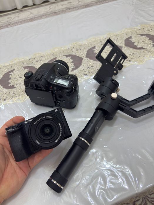 Sony a6500 zhiyun satabilizator + bonus