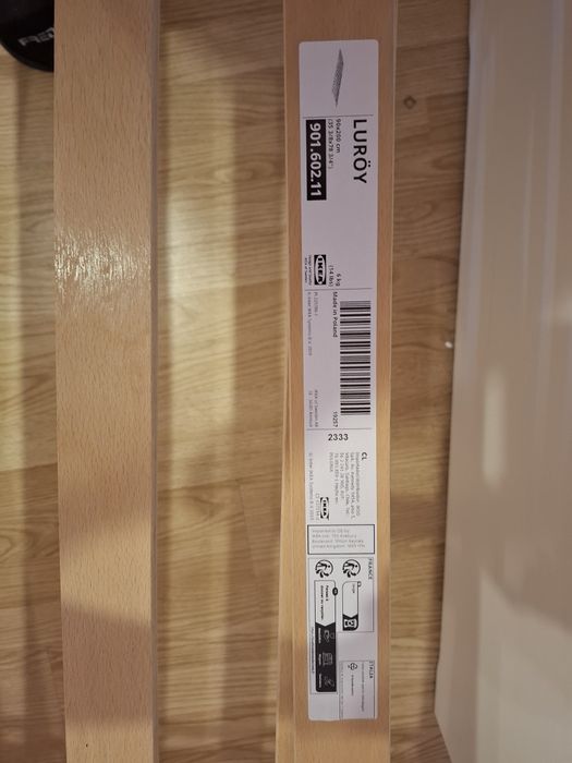 Легло с подматрачна рамка, от икеа и матрак