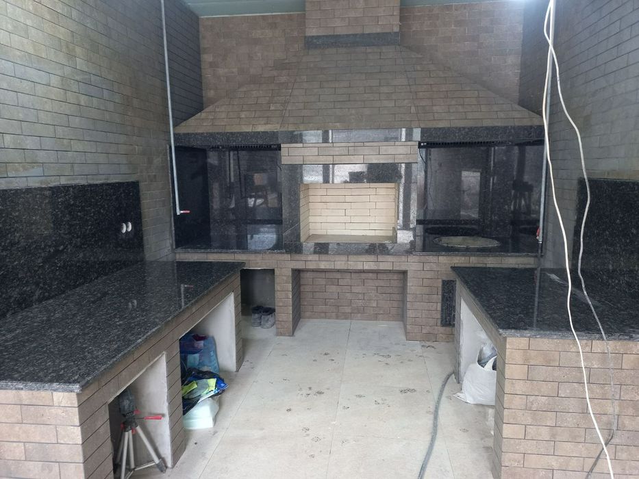 СТРОИМ ЛЕТНЯЯ КУХНЯ Барбекю. Очаг. Печь.