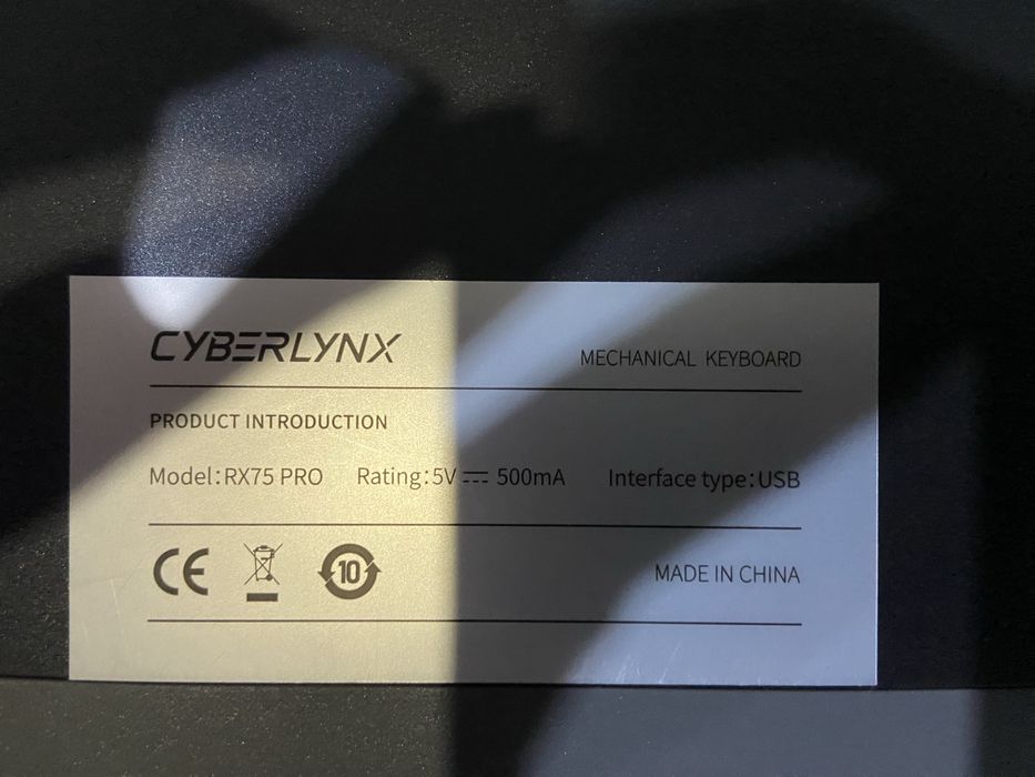 Продам клаву rx75 аналог aula 75