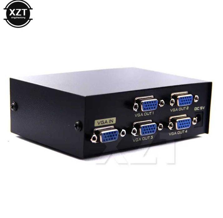 VGA Splitter (разветвитель) 2/4 порта. Алматы.
