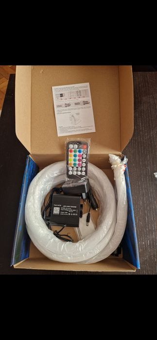 Kit Plafon Instelat! STELUTE 500 BucX3M Twinkle Stars RGBW