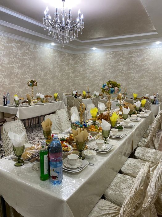 Аренда стол стулья и шатёр.