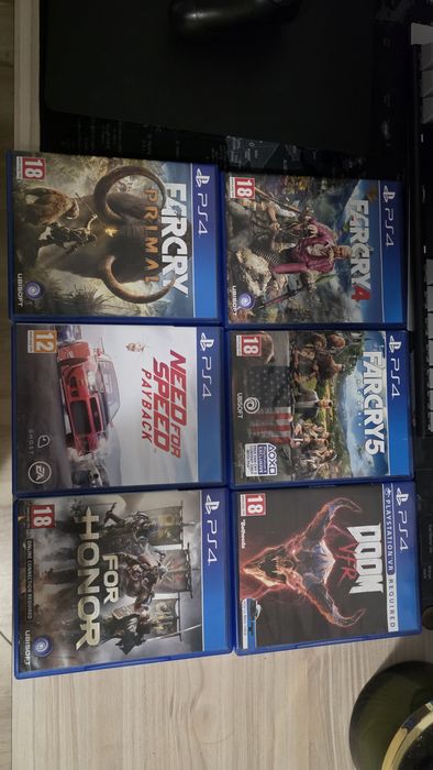 Ps4 slim 500gb +6игри