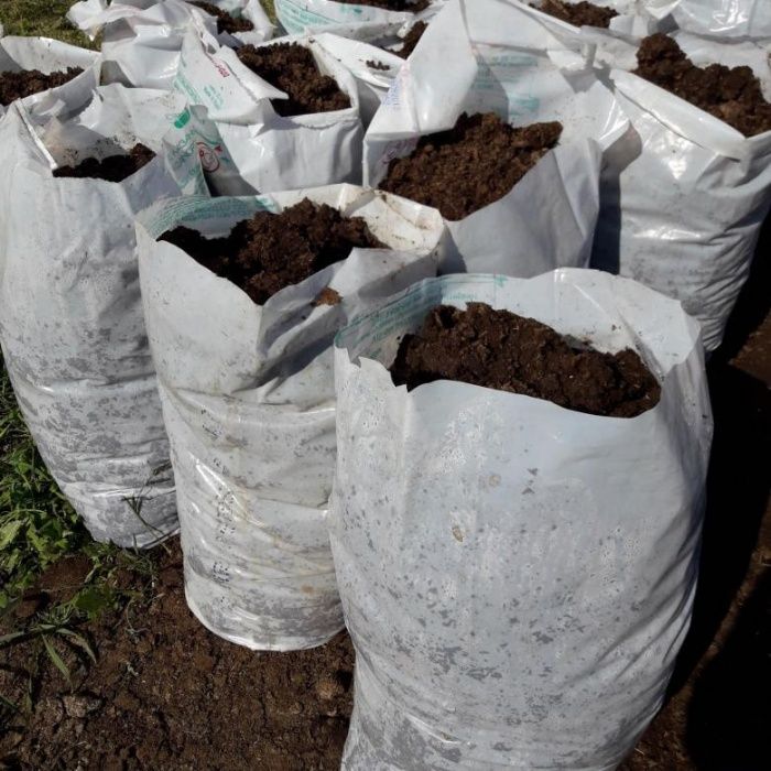 опилки и стружка в мешках