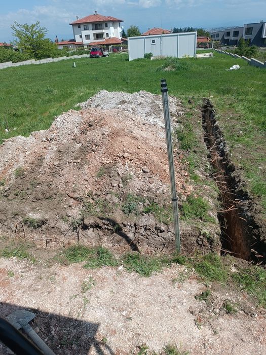 Услуги с мини  багер с 4 кофи и самосвал до 3.5т