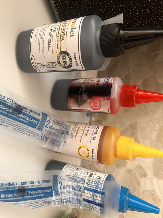 Краски для катриджы принтеров