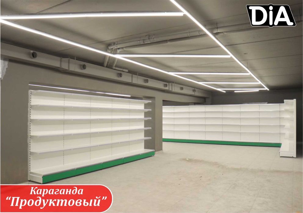 Стеллажи и полки, торговое оборудование для магазина