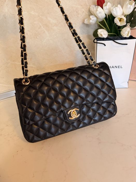 Дамска чанта Chanel Classic голям размер