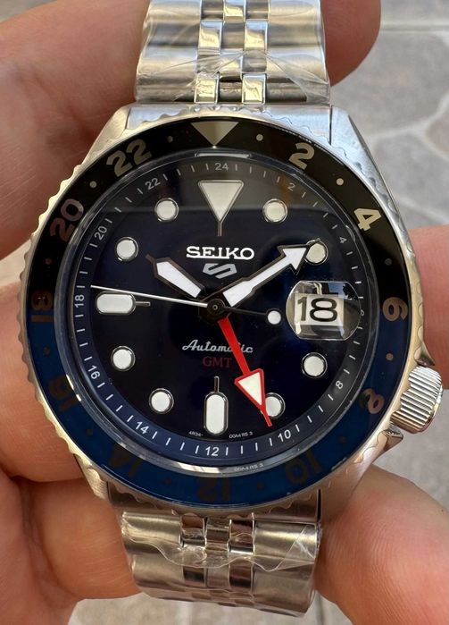 Seiko 5 Sports 42 mm SKX Blueberry SSK003 Automat GMT