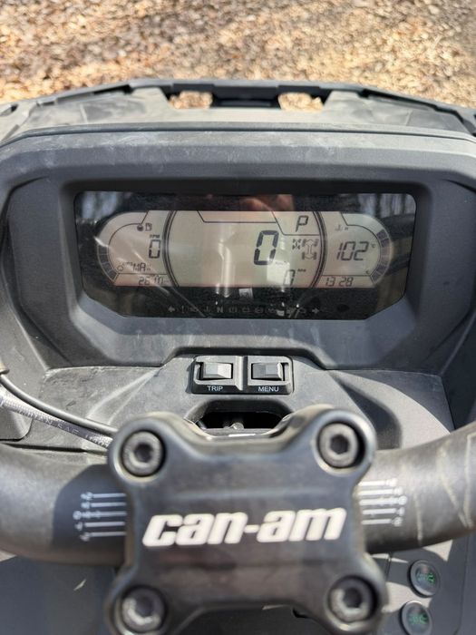 atv can am 1000 fab. 2025  km 1300