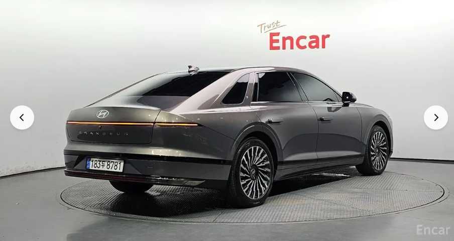 Hyundai Grandeur Calligraphy