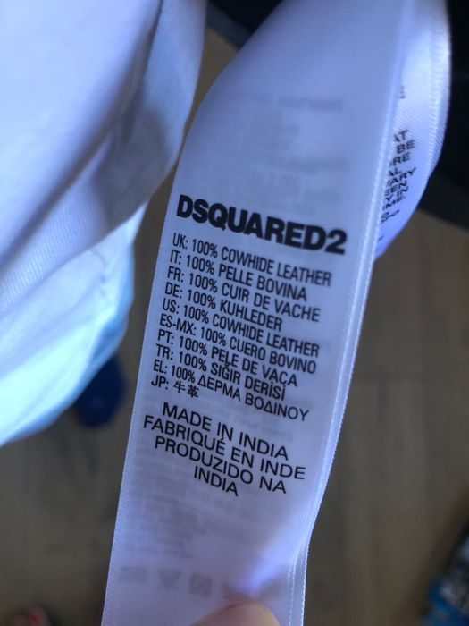 Детско кожено яке за  12 год Dsquared2