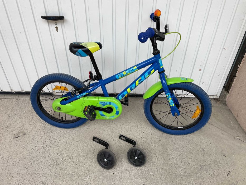 Детски велосипед Drag Rush 16" с помощни колела
