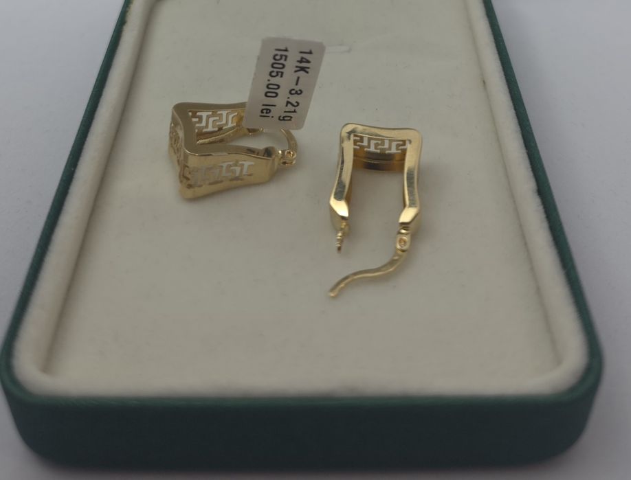 Cercei aur 14k 3.21gr