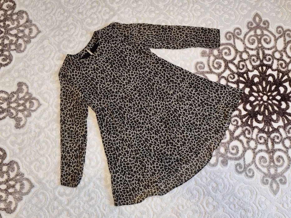 Rochita Mango, rochie animal print marimea M