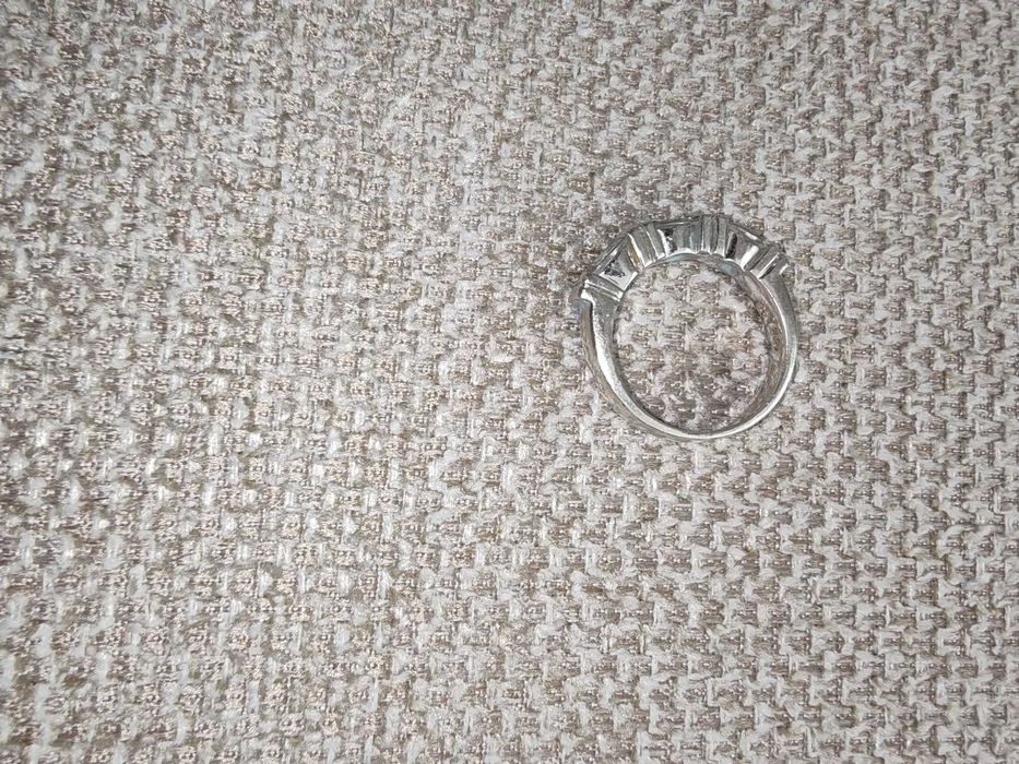 Inel din argint cu ametiste