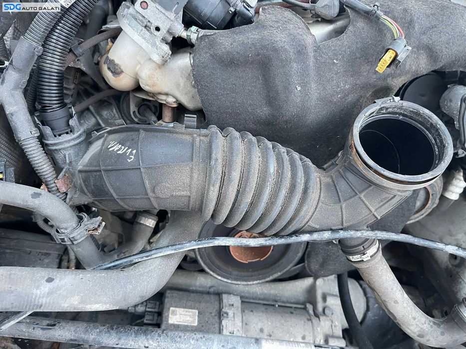 Furtun Conducta Tub Tubulatura Presiune Aer Turbo Turbina Turbosuflanta Intercooler BMW X1 E84 318 320 2.0 D N47 2009 - 2015 Cod 58650910 [C2338]