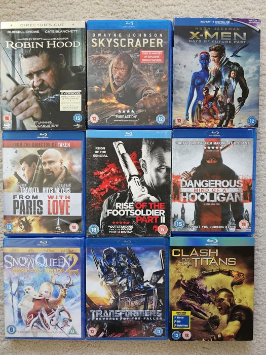 Оригинални  DVD  на Английски език от лична колекция
