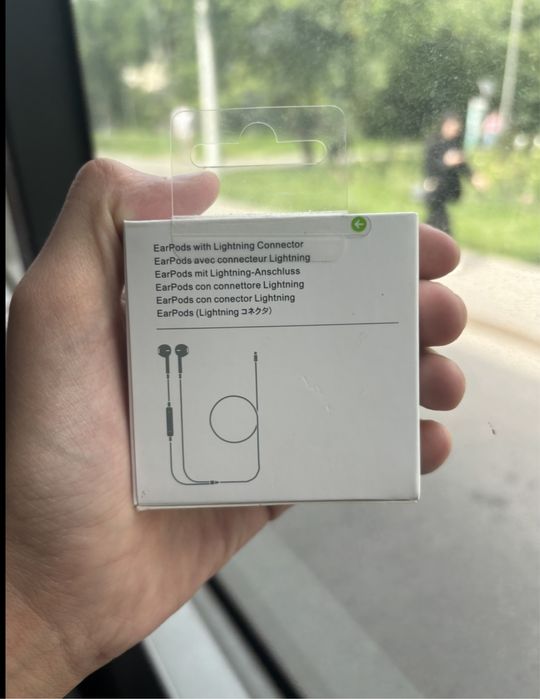 наушник айфон ear pods проводной iphone