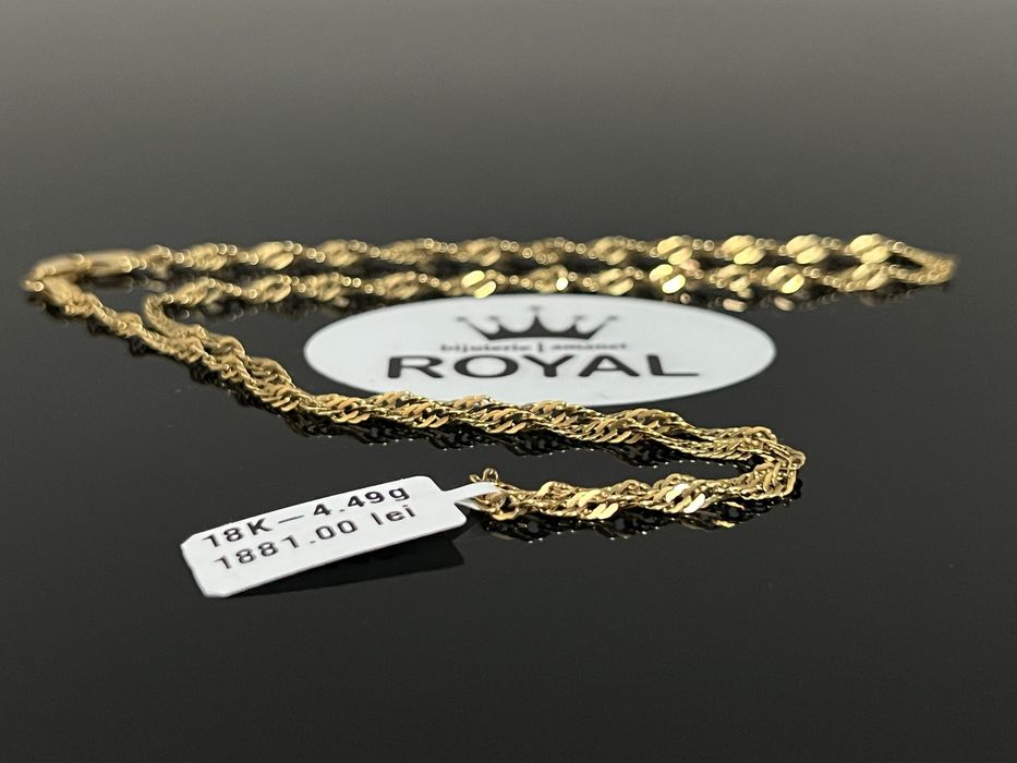 Bijuteria Royal CB : Colier damă aur 18K 4,49 grame
