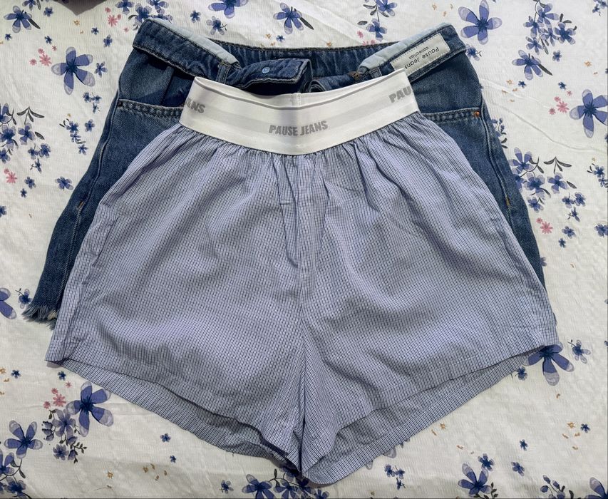 Дамски къси дънкови панталони Pause
