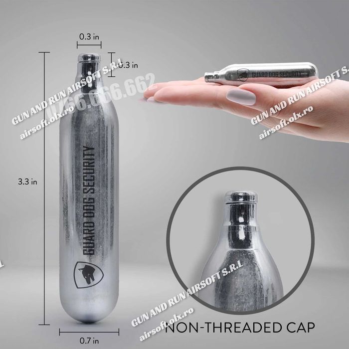 Pistol Cu CO2 NOU *MODIFICAT* (FARA Permis + Bonus Capsule)Airsoft Gaz