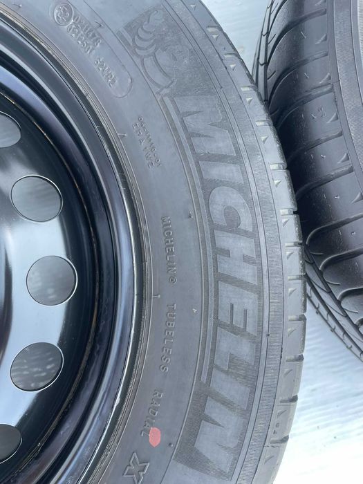 Jante cu anvelope vara Michelin 195 65 R15 Renault Kangoo Citan 5x108