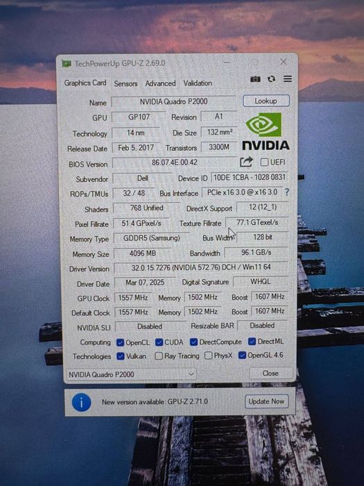 Dell Precision 7530 workstation i7-8750H  32Gb  512Gb Quadro P2000 ideal grafica