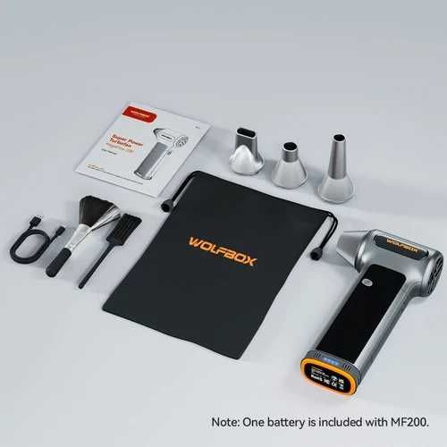 Suflanta de Aer Electrica WOLFBOX MF200 SI MF50, 3 Trepte de Viteza,sigilat