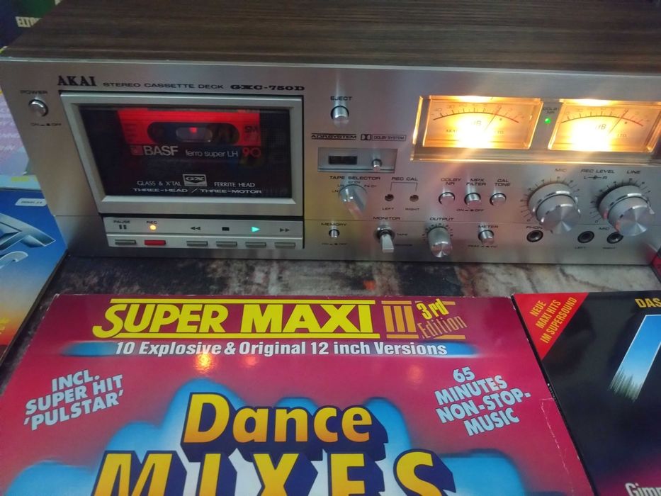 3-HEAD  GXC-750D AKAI  3-MOTOR / Double Capstan/ADR System