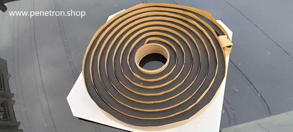 Бентонитовый шнур набухающая лента Расширение до 400% Пенебар Россия