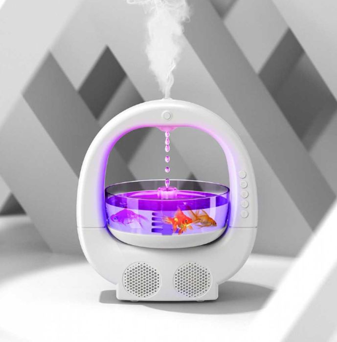Антигравитационен овлажнител за въздух "Аквариум", с Bluetooth