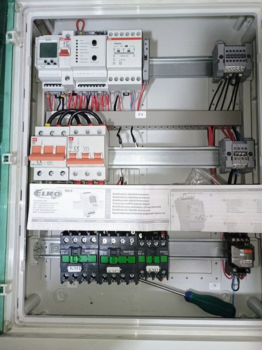 Щит управления вентиляцией