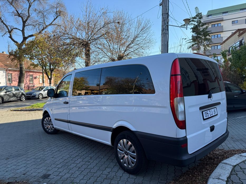 Mercedes Vito 8+1 persoane mod 2009 Clima lung recent adus !