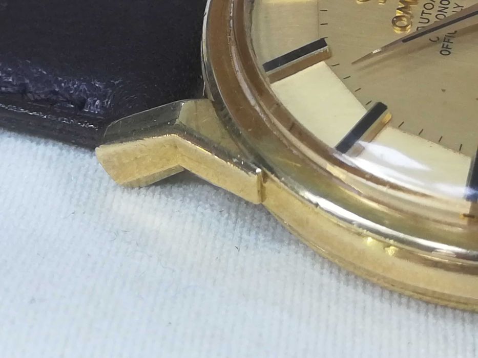 Ω OMEGA Constellation vintage,Gold 18k,Dog leg,Pie Pan,рядък,перфектен