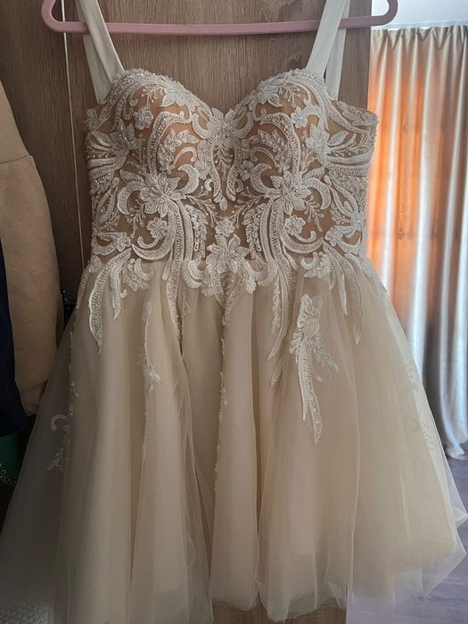 Rochie cununie scurtă